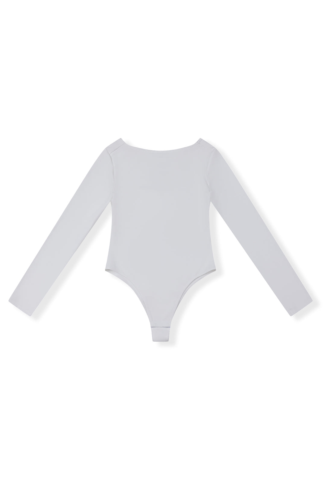 Body-hugging Boatneck Long-Sleeve Bodysuit