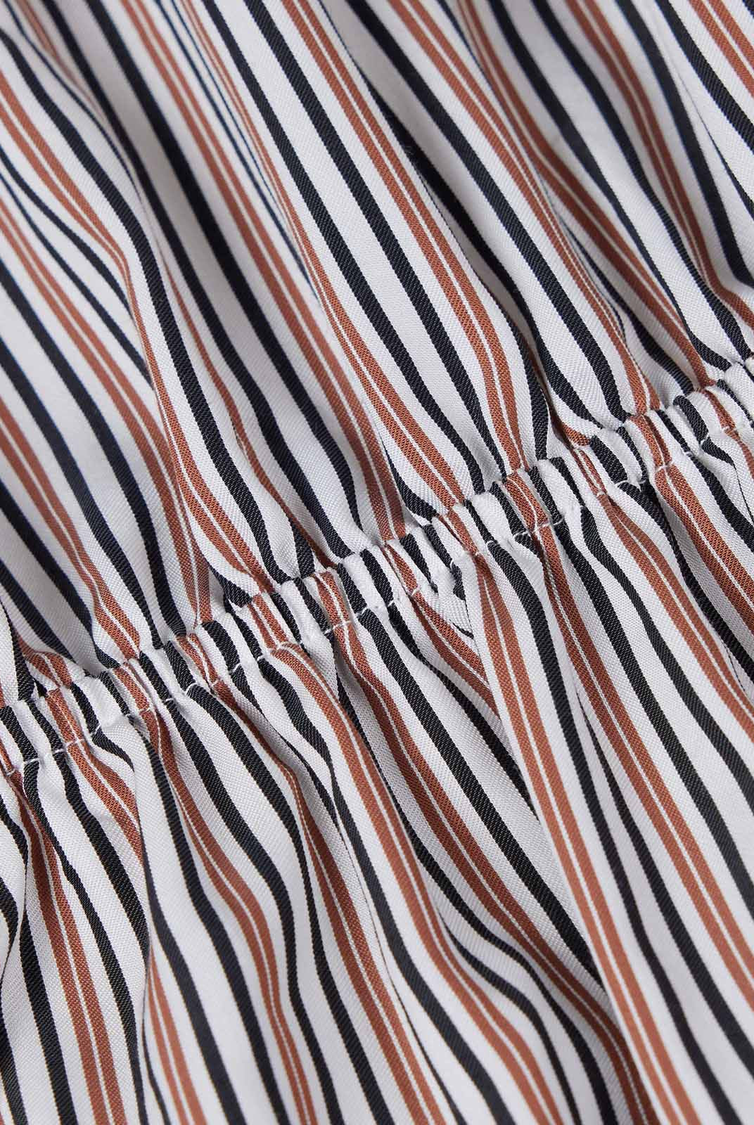 Long-Sleeve Wrap Shirt Dress