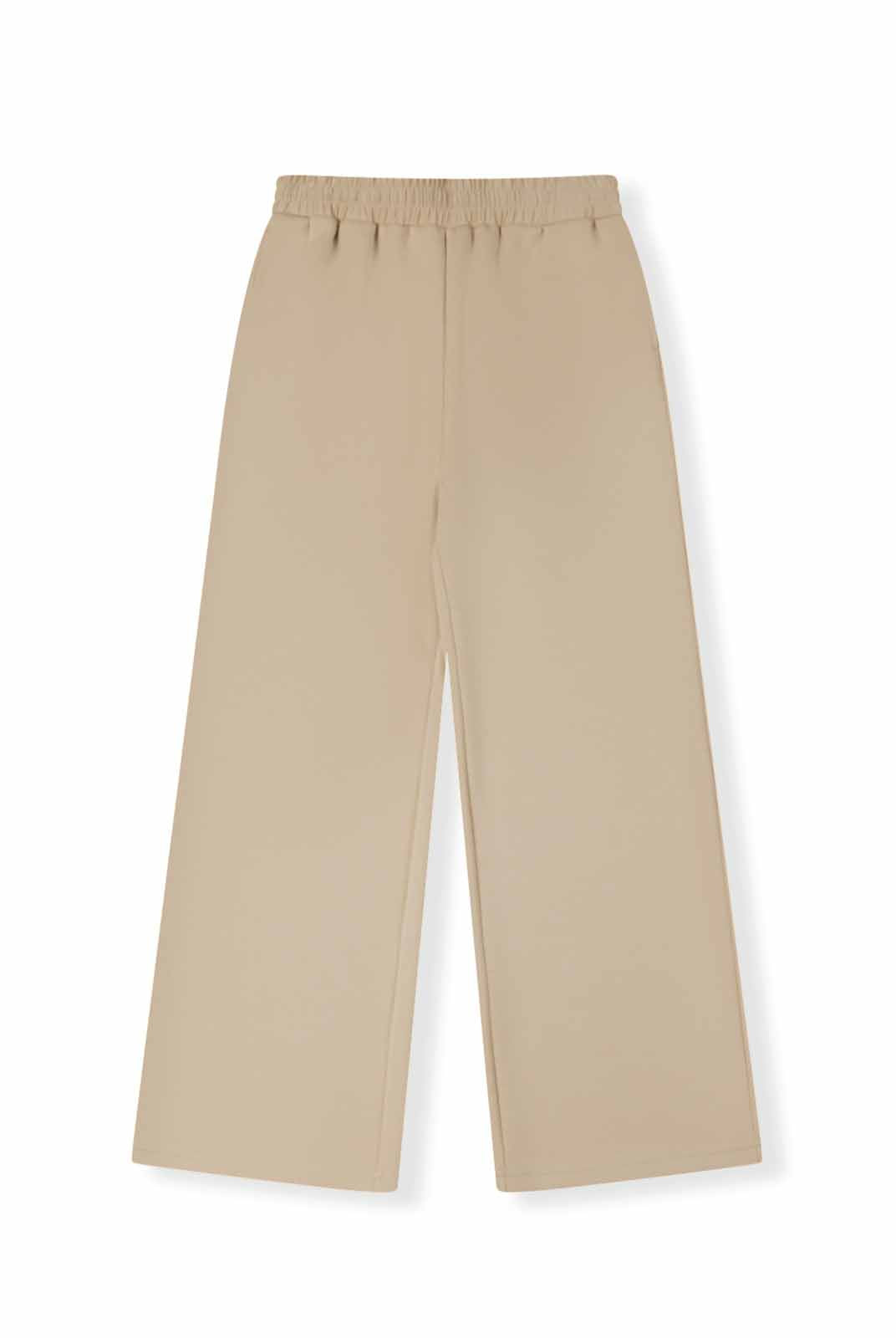 ASOBIO Mid-Rise Wide-Leg Cozy Sweatpants