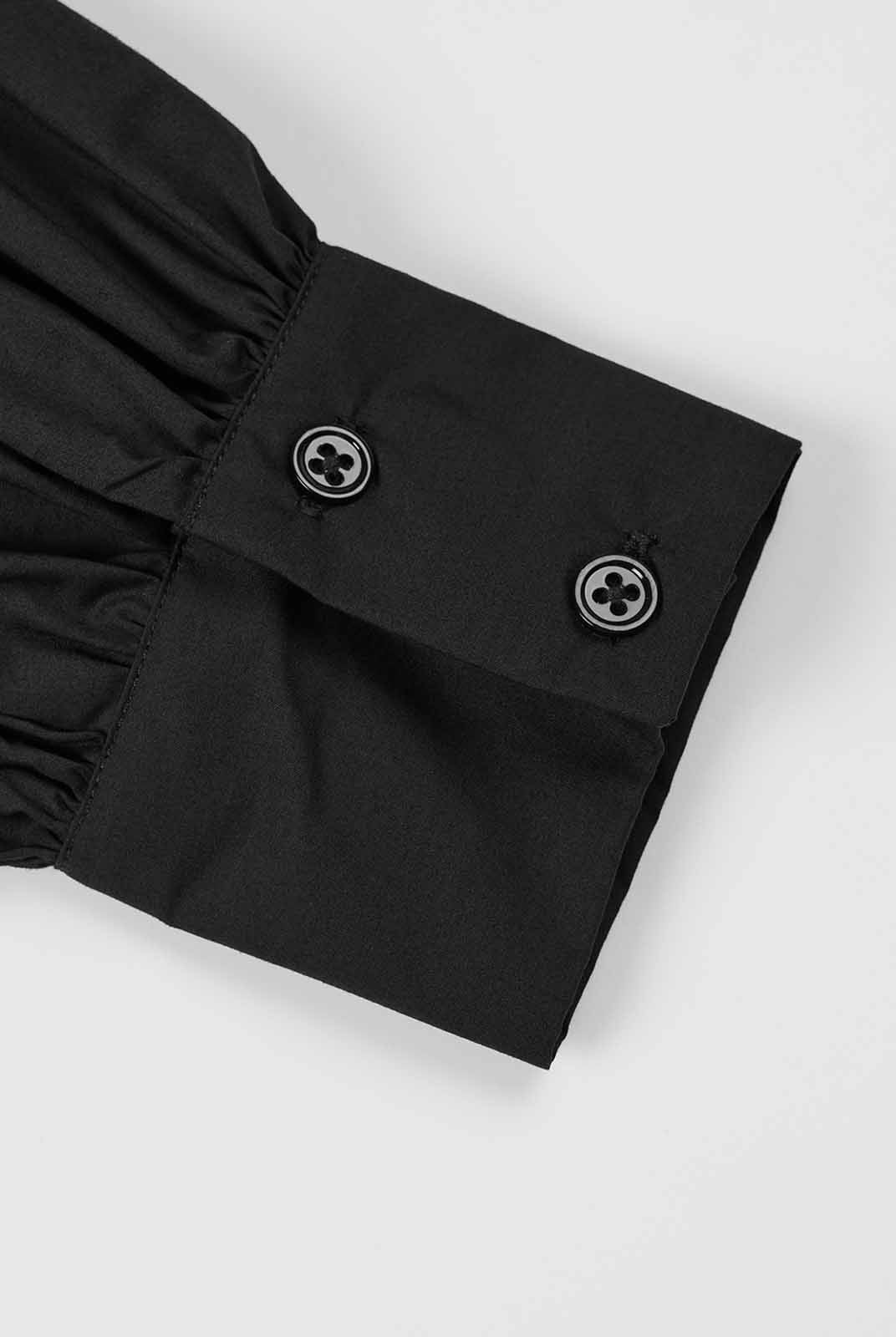 Long-Sleeve Wrap Shirt Dress