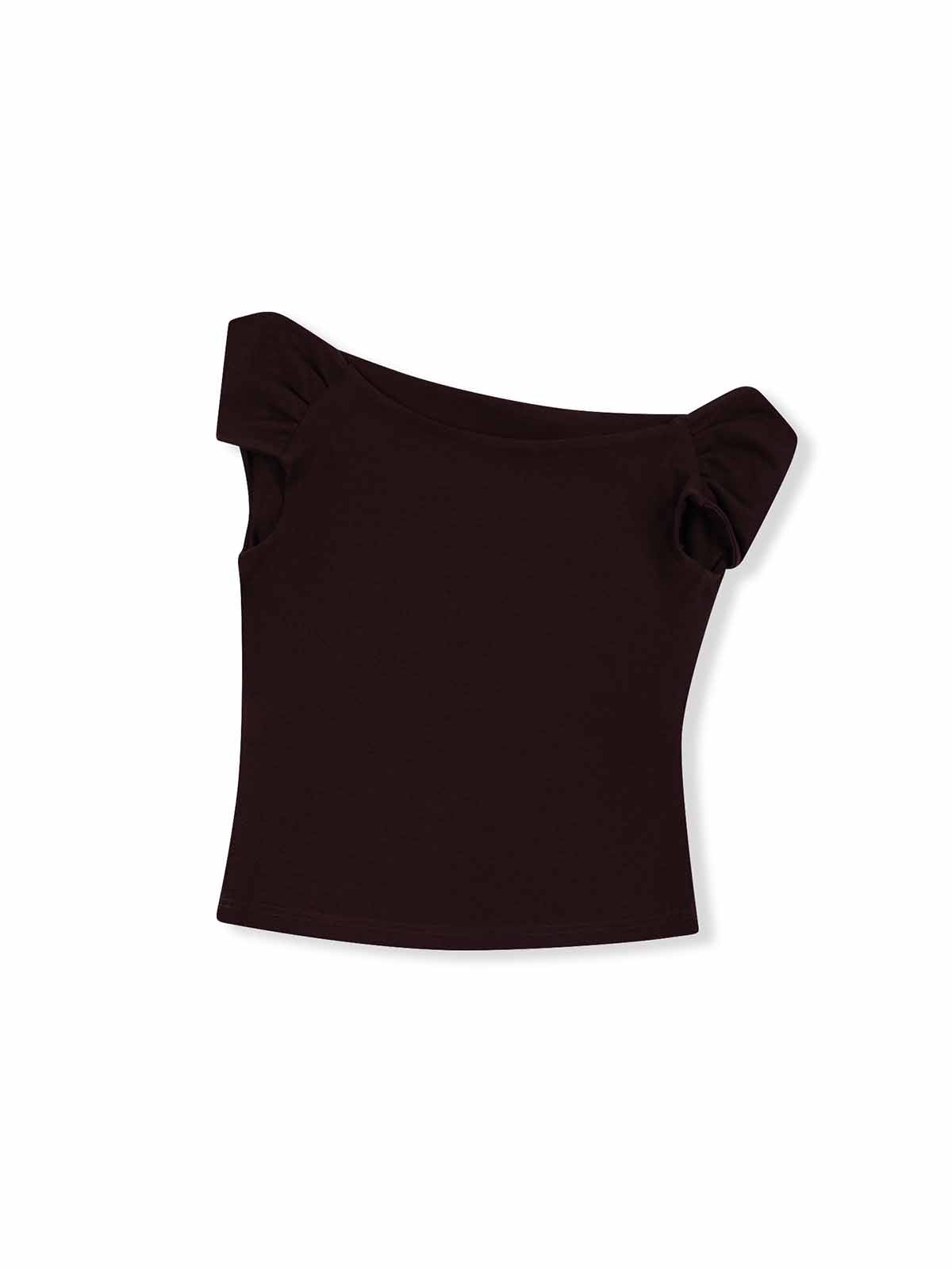 ASOBIO Off-the-Shoulder Knit Top