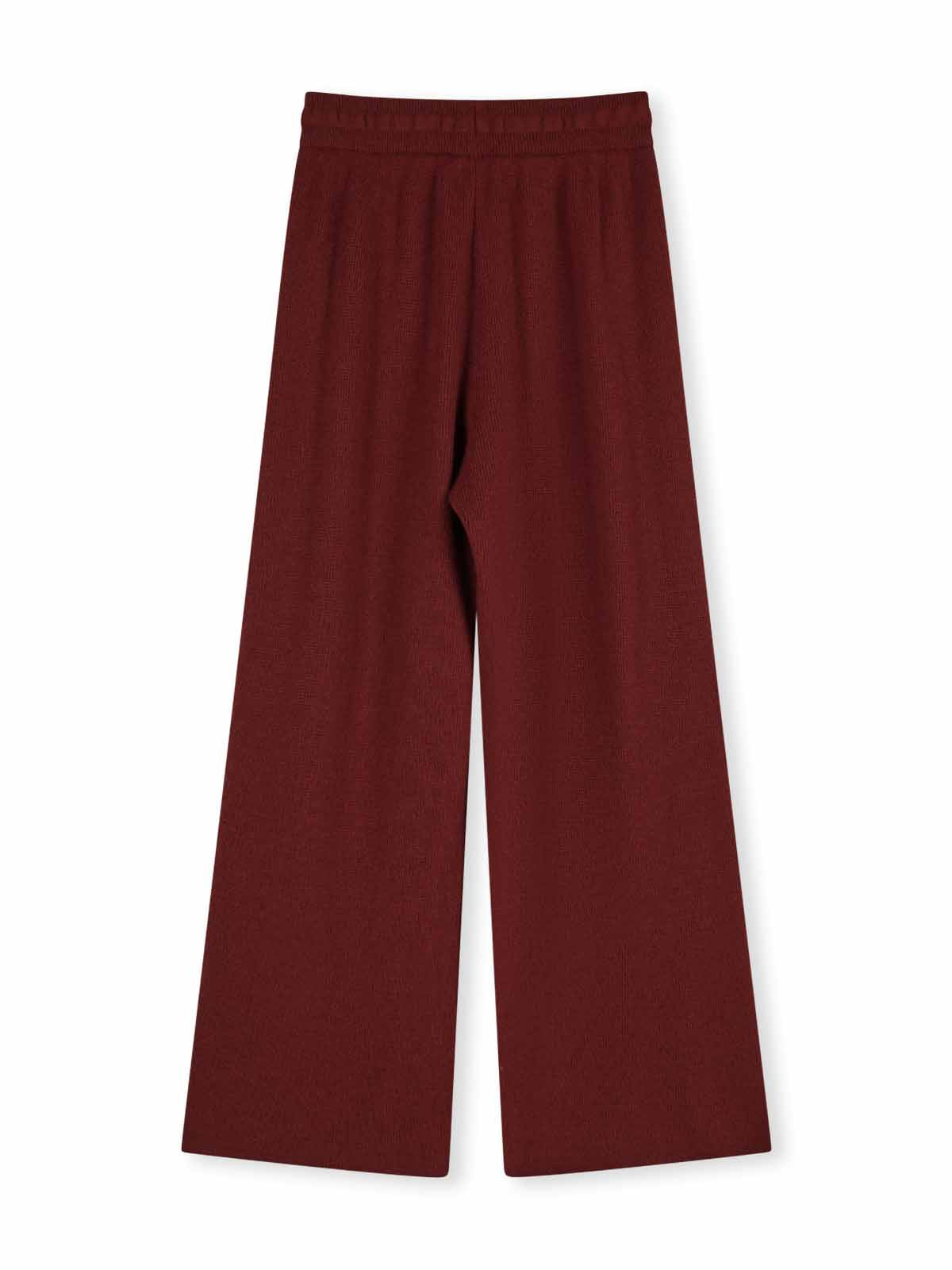 ASOBIO Elastic Waist Straight-Leg Pant