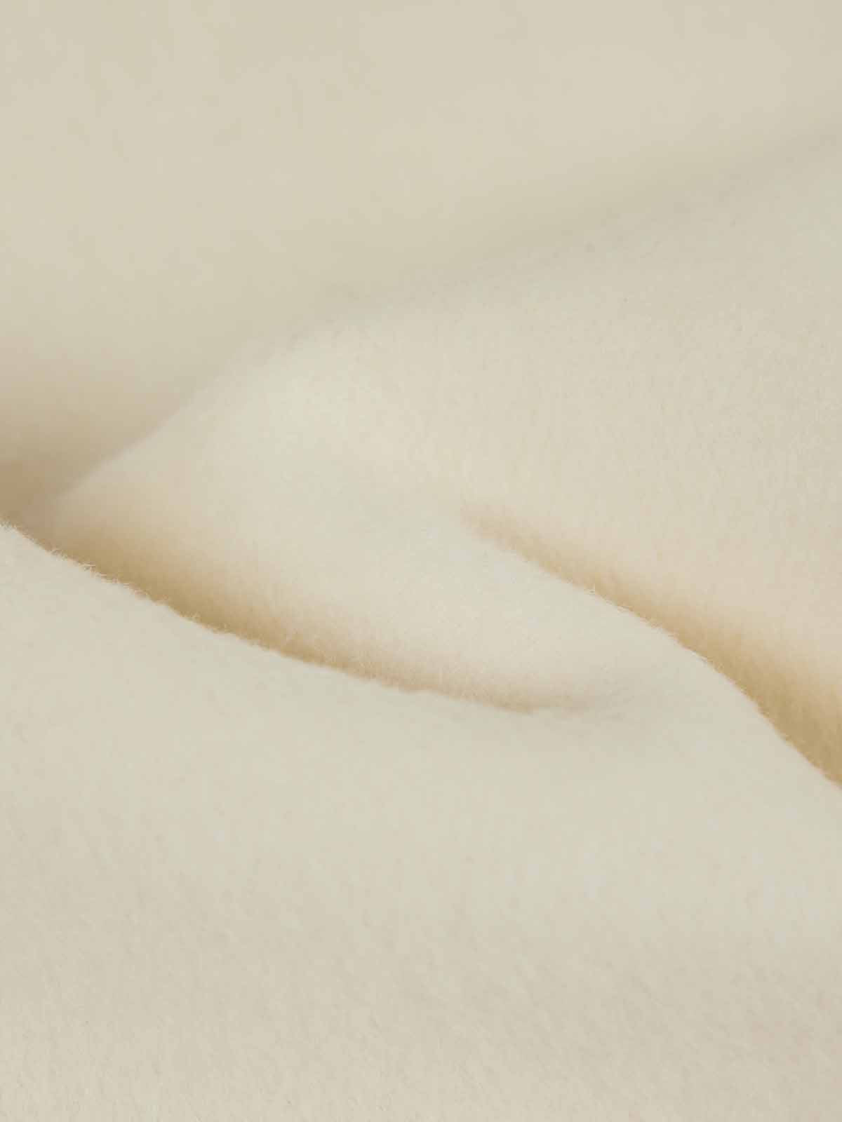 ASOBIO Minimal Long Wool-Alpaca Wrap Coat