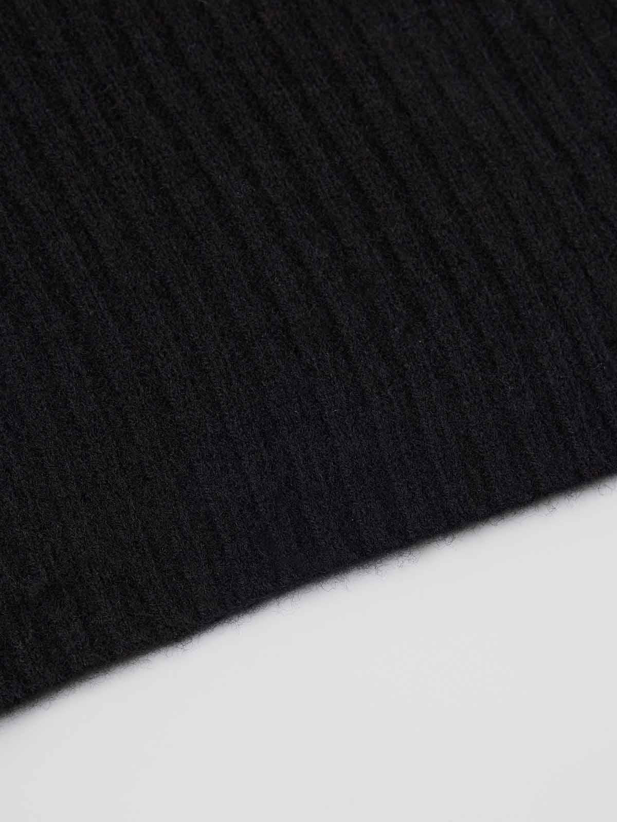 ASOBIO 100% Wool Turtleneck Sweater