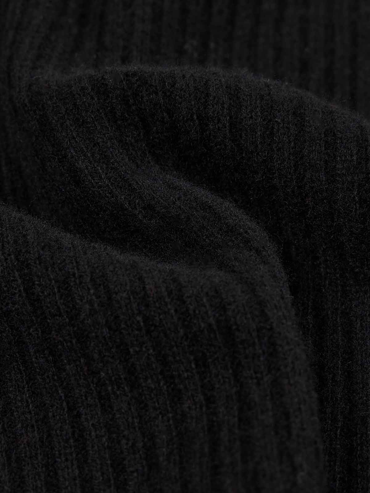 ASOBIO 100% Wool Turtleneck Sweater