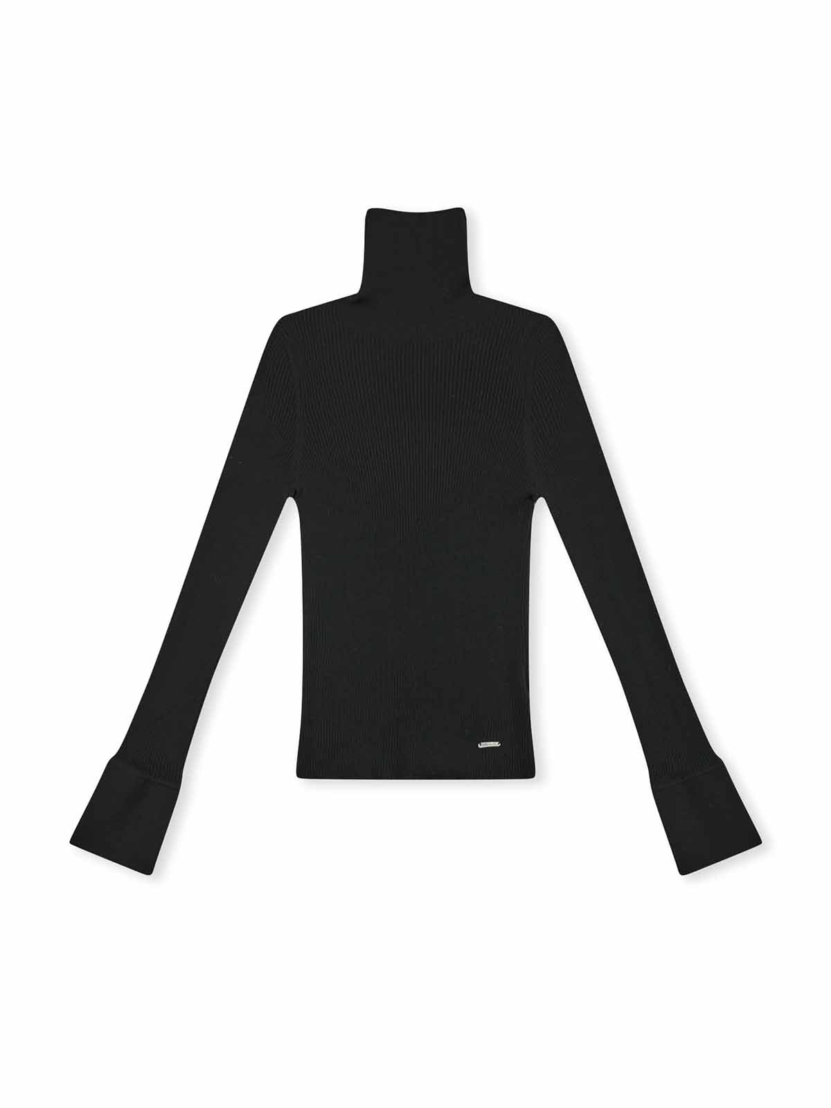 ASOBIO 100% Merino Wool Turtleneck Sweater