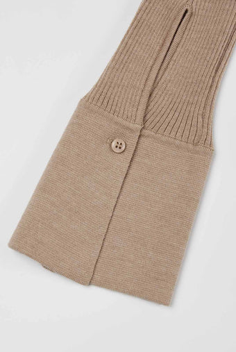 ASOBIO 100% Merino Wool Turtleneck Sweater