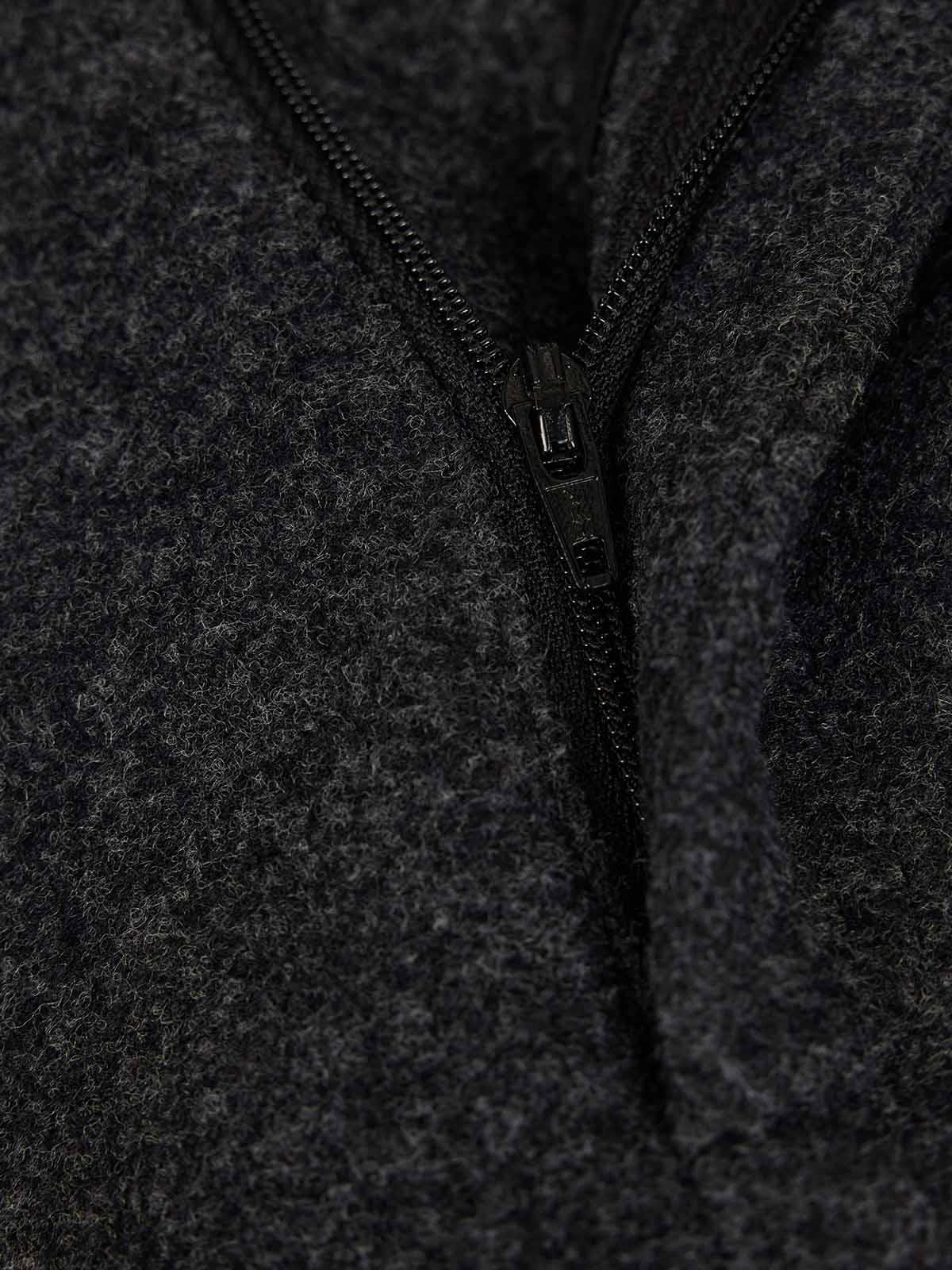 ASOBIO Mid-Rise Wool-Blend Barrel Pant