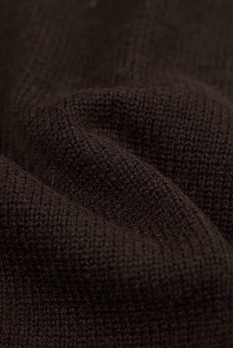 ASOBIO Merino Wool Zip-Up Cardigan