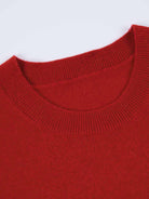 ASOBIO Lightweight 100% Wool Crewneck Top