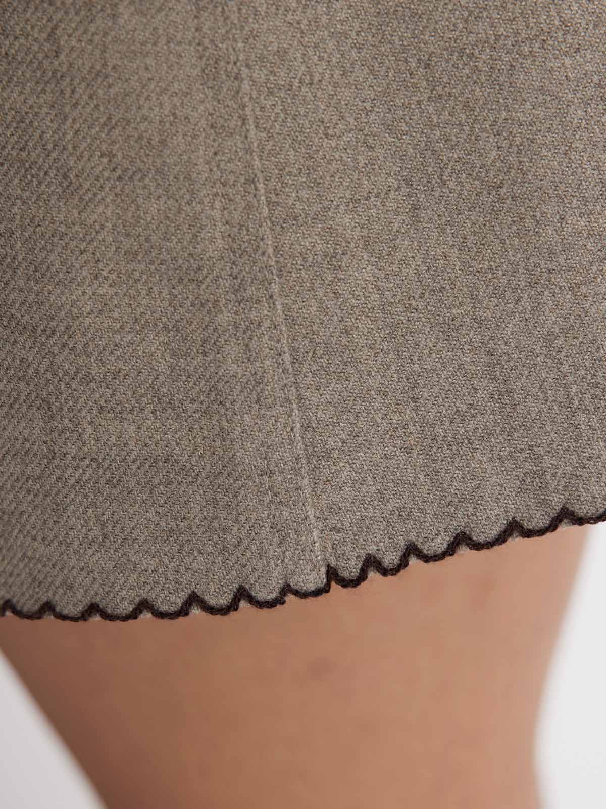 ASOBIO High-Waist Belted Short