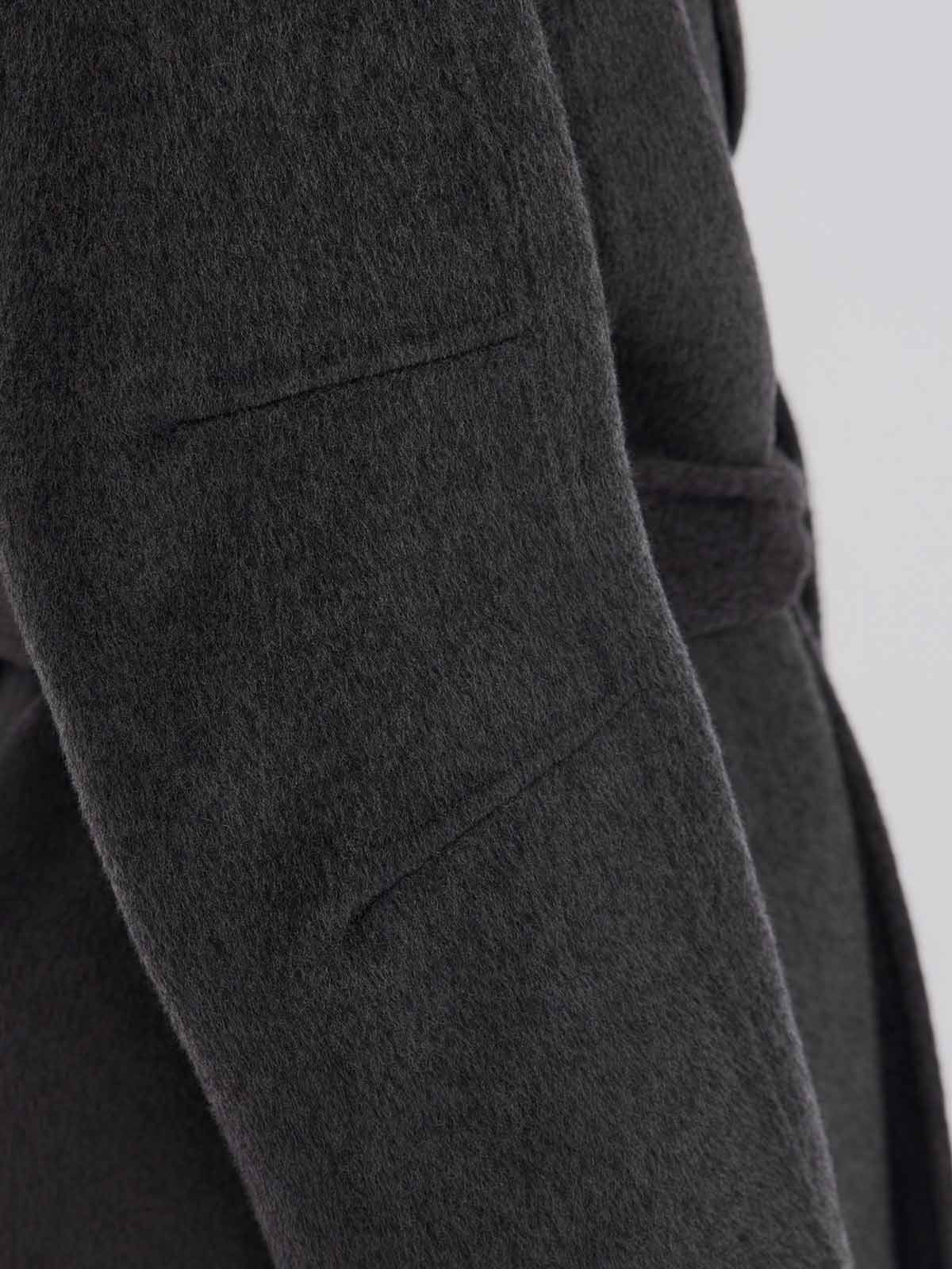 ASOBIO Double-Faced Stand Collar Wrap Coat