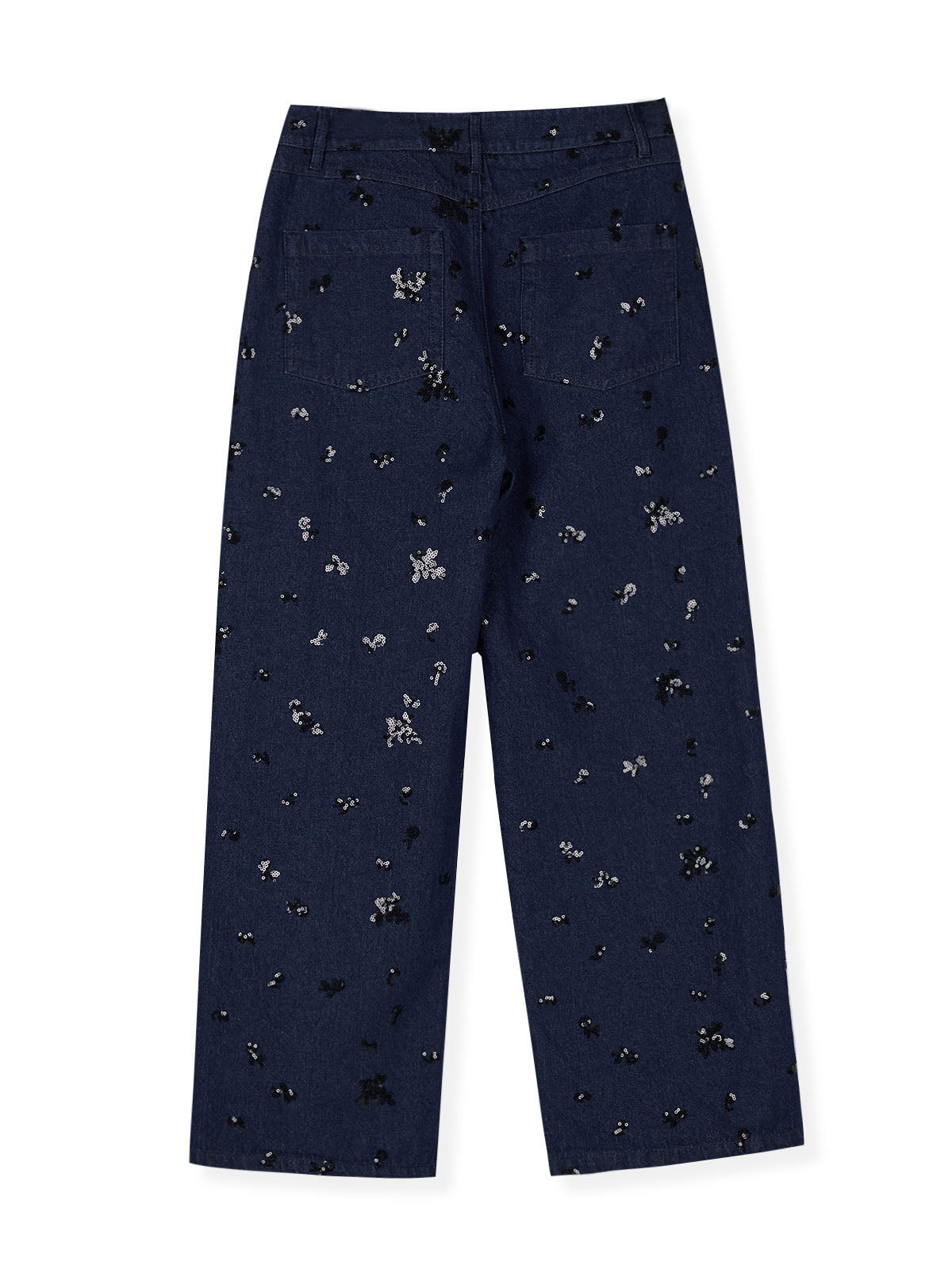 ASOBIO Straight Embellished Jeans
