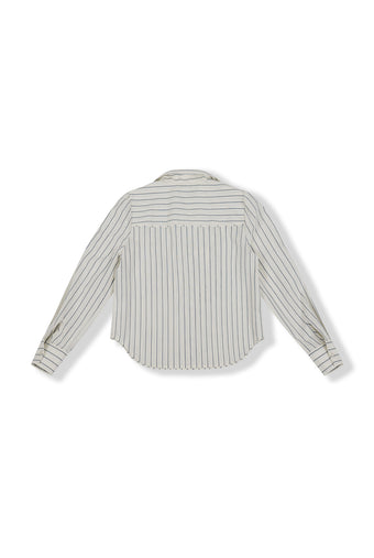 ASOBIO Tie Stripe Shirt