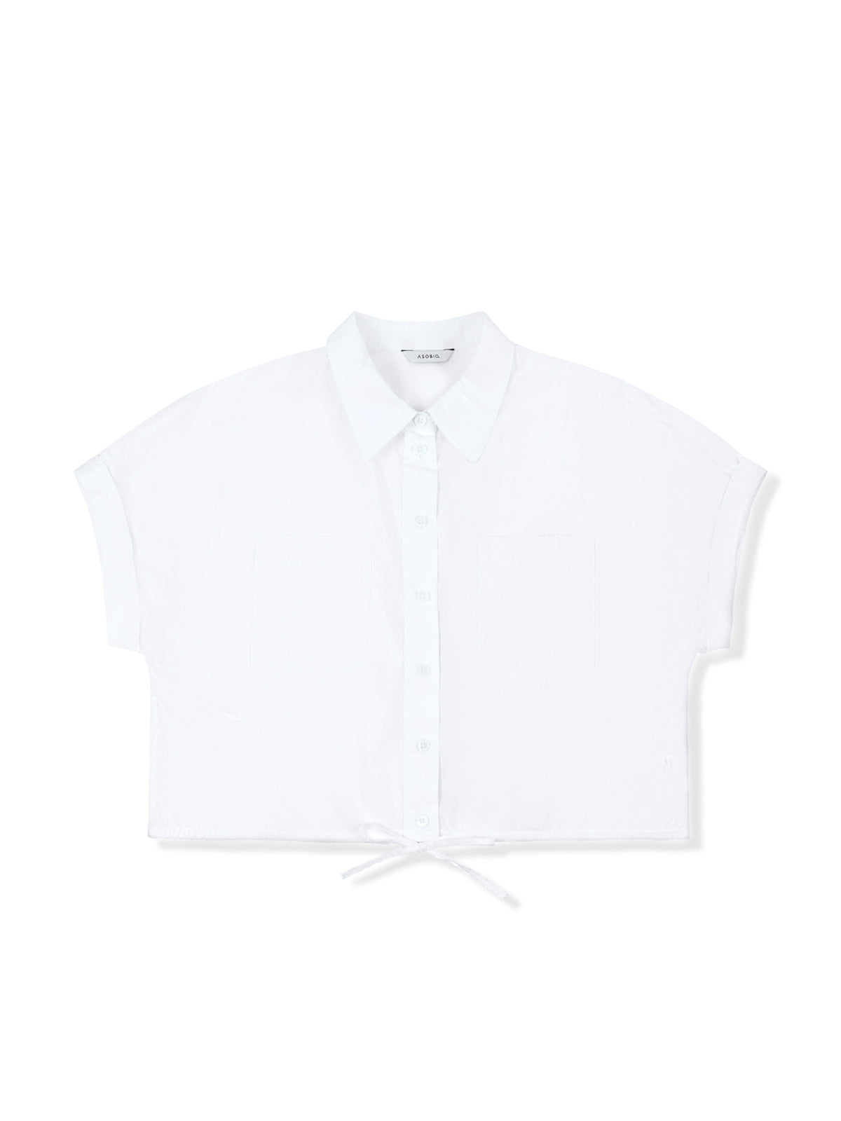Raglan Sleeve Polka Dot Print Shirt