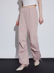 Stylish High-Waisted Utility Parachute Pants