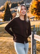ASOBIO 100% Wool Cardigan