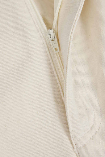 ASOBIO Cropped Belted Cotton Pant