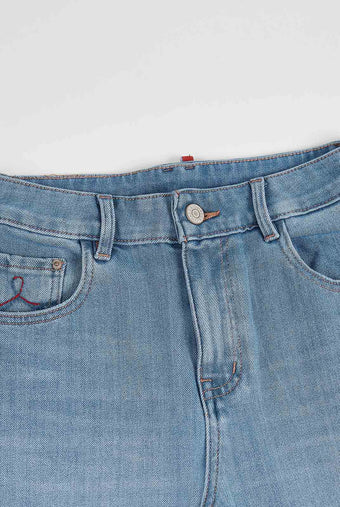ASOBIO Vintage Wash Slim Jean