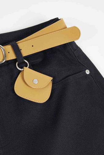 ASOBIO Cropped Straight Utility Pant
