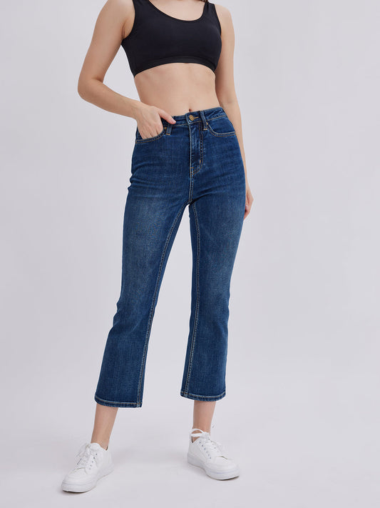 Cropped Bootcut Jean