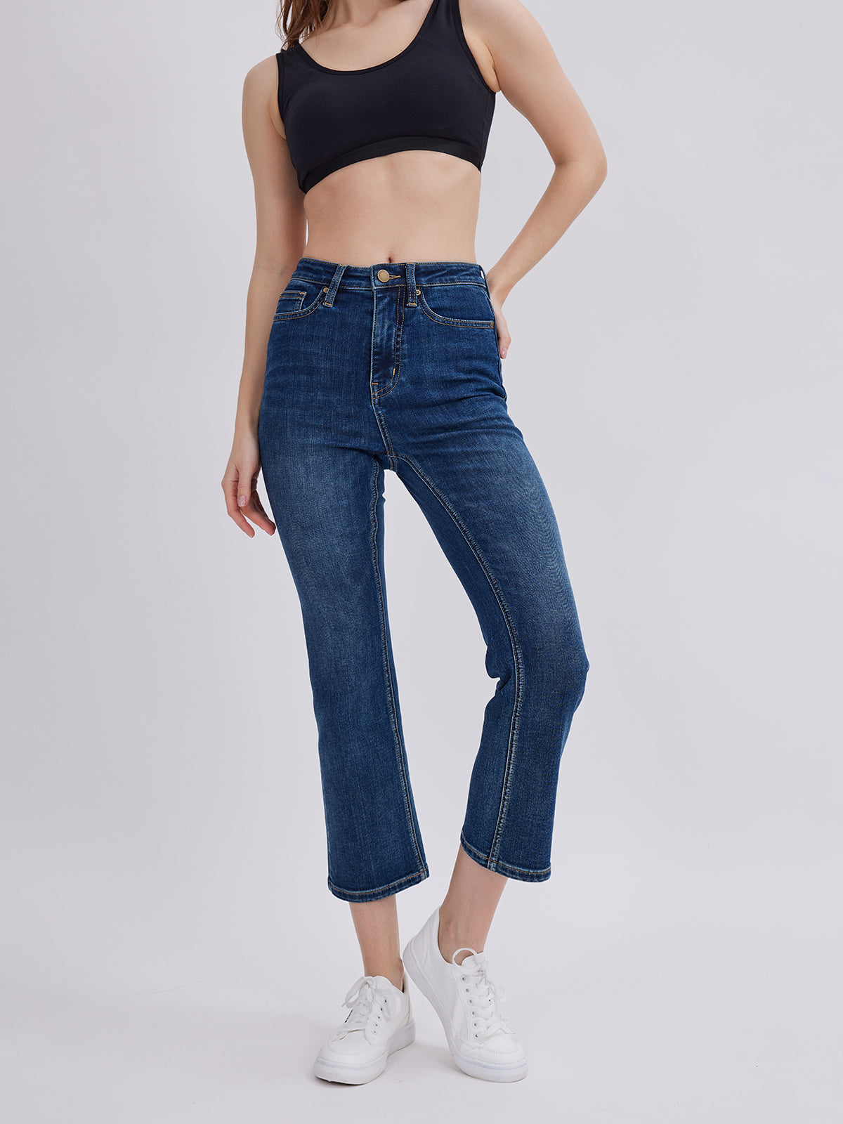 Asobio Cropped Bootcut Jean