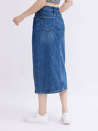 ASOBIO Long Denim Skirt