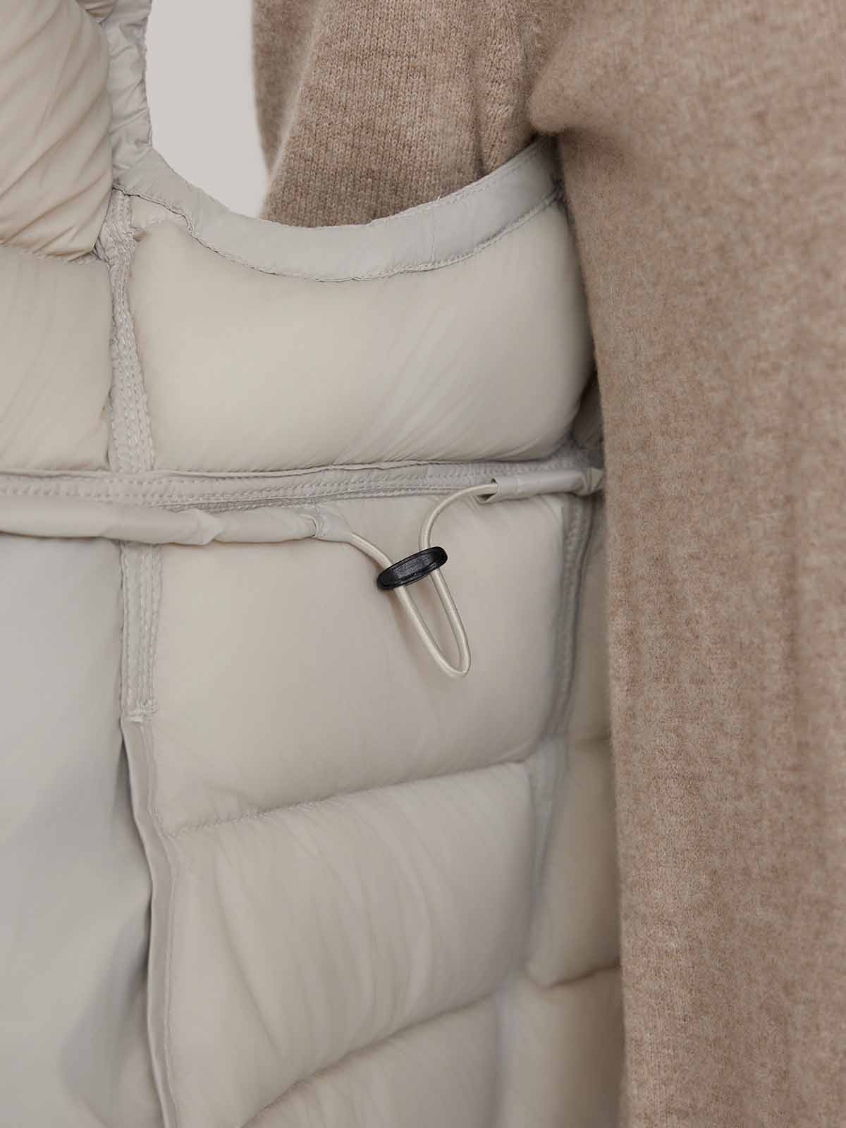 ASOBIO Lightweight Premium Down Puffer Hooded Vest