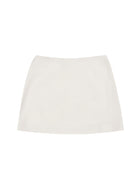 ASOBIO Mid-Rise Slim-Fit H-Line Mini Skirt