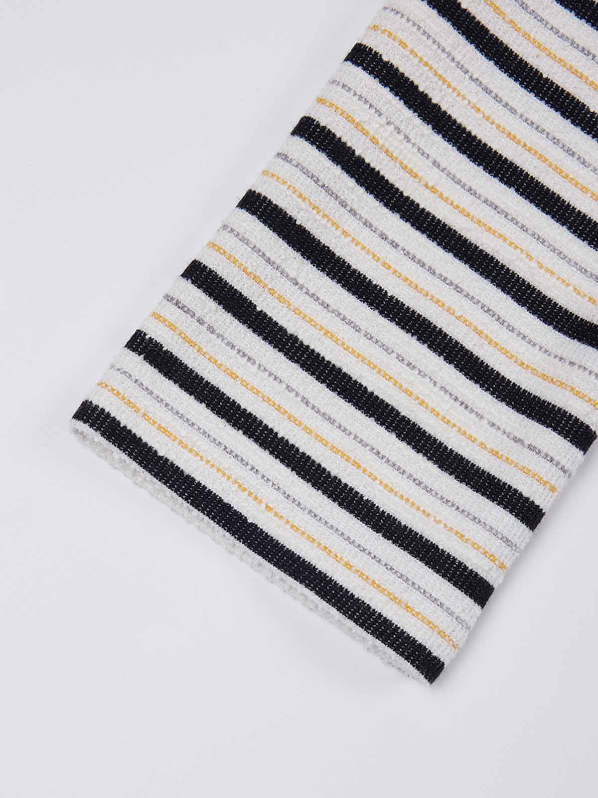 ASOBIO Knitted Front-Tie 3/4 Sleeve Cardigan