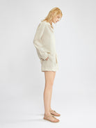 100% Linen Button-Up Shirt