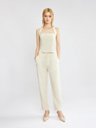 Linen Halter Top