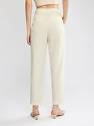 ASOBIO Linen Carrot Pant