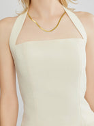 Linen Halter Top