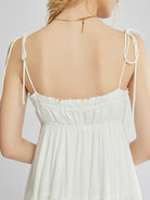 Linen Tiered Midi Dress