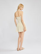 Drapey Mini Halter Dress