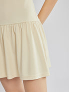 Drapey Mini Halter Dress