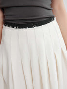 ASOBIO Lyocell Flowing Midi Skirt