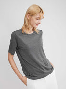 ASOBIO 100% Wool Crewneck Tee