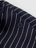 ASOBIO Button-Detail Tie-Neck Blouse