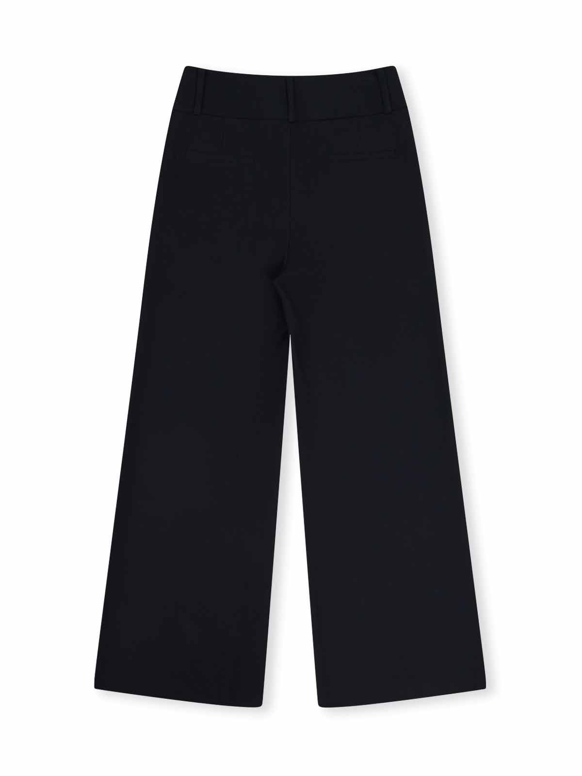 ASOBIO Wool Blend Wide-Leg Trousers