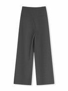 ASOBIO Wool Blend Pleated Trousers
