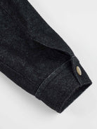 ASOBIO Wool-Blend Denim Trucker Jacket