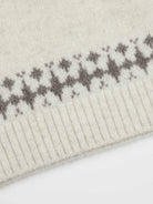 ASOBIO Geometric Yak Wool Sweater