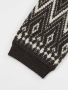 ASOBIO Geometric Yak Wool Sweater