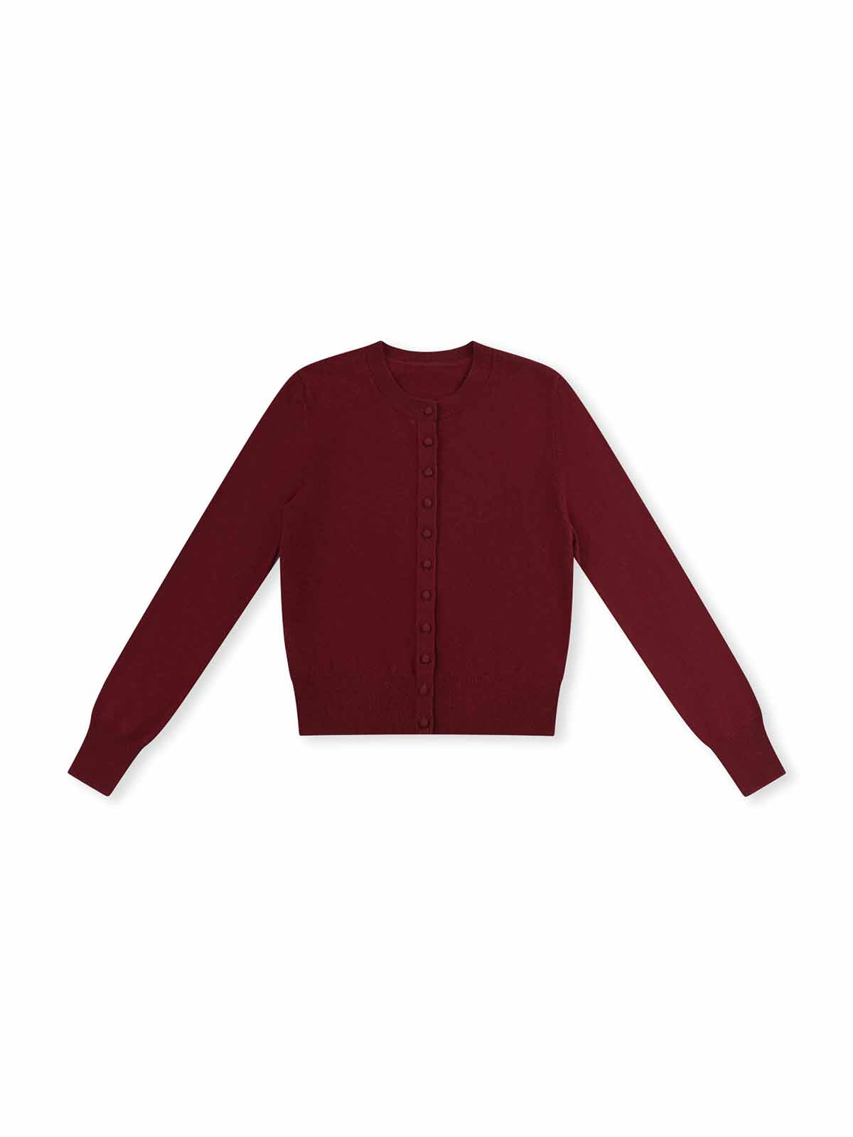ASOBIO 100% Wool Cardigan