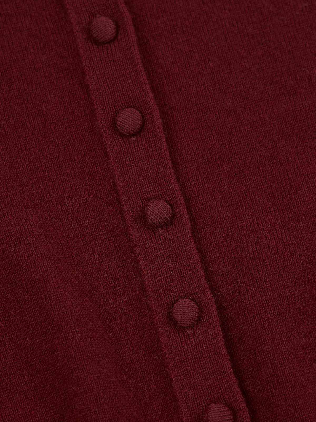 ASOBIO 100% Wool Cardigan