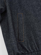 ASOBIO Wool-Blend Denim Trucker Jacket
