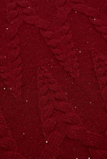 ASOBIO 100% Wool Turtleneck Pullover Sweater
