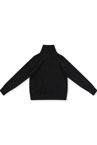 ASOBIO 100% Wool Turtleneck Pullover Sweater